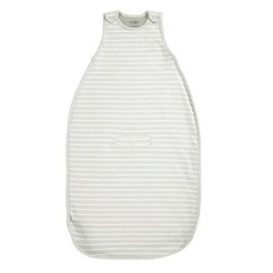 Woolino Gray Striped Baby Sleep Sack
